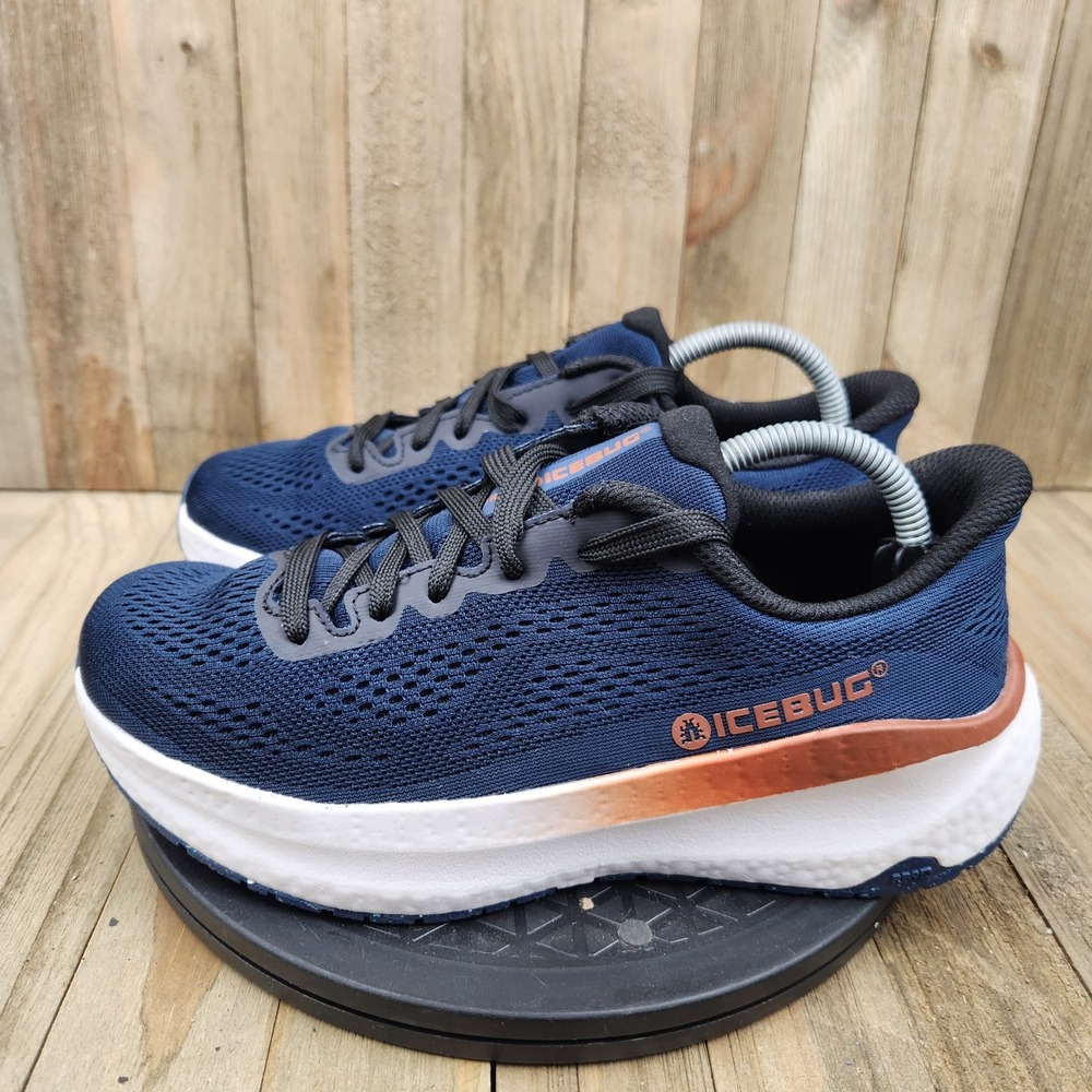 Icebug Aura RB9X Womens size 7 Navy Blue Athletic Running Shoes